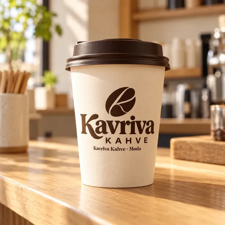 Kavriva baskılı bardak