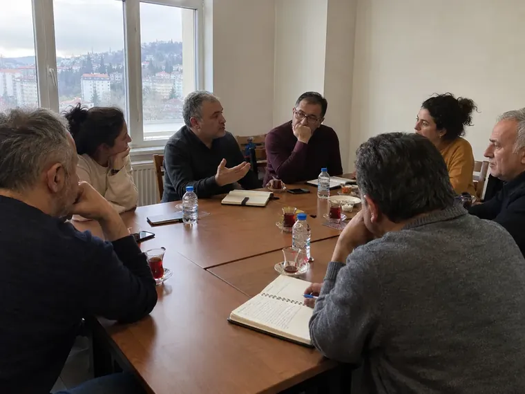 Trabzon şubesinin telefonla çektiği ham buluşma fotoğrafı